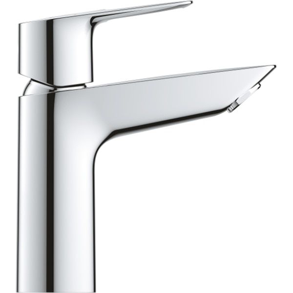 Baterie lavoar GROHE Bauloop 23917001, marimea M, alama, argintiu