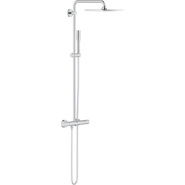 Sistem dus GROHE Vitalio Joy 26365000, termostat, 1 functie, argintiu