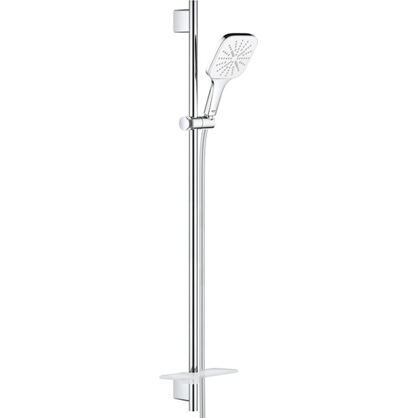 Coloana dus GROHE Rainshower SmartActive 130 Cube 26586LS0, 3 functii, crom
