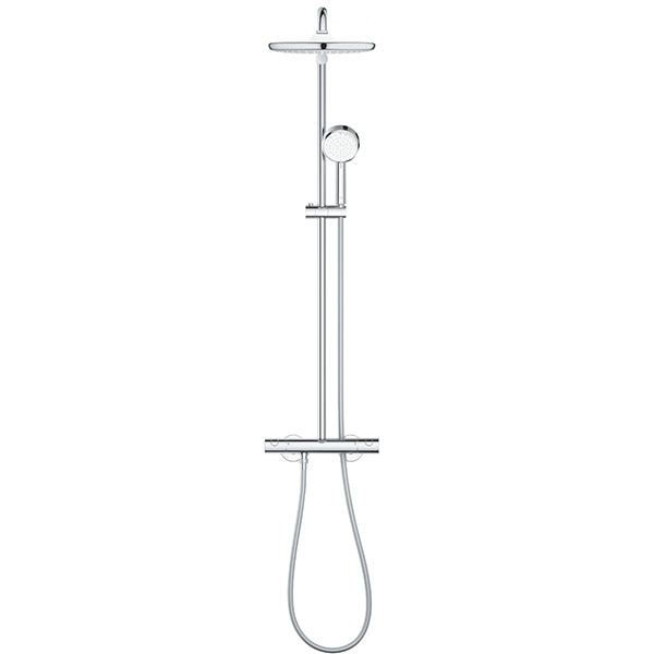 Sistem dus GROHE Tempesta Cosmopolitan 250 26670000, termostat, 2 functii, crom