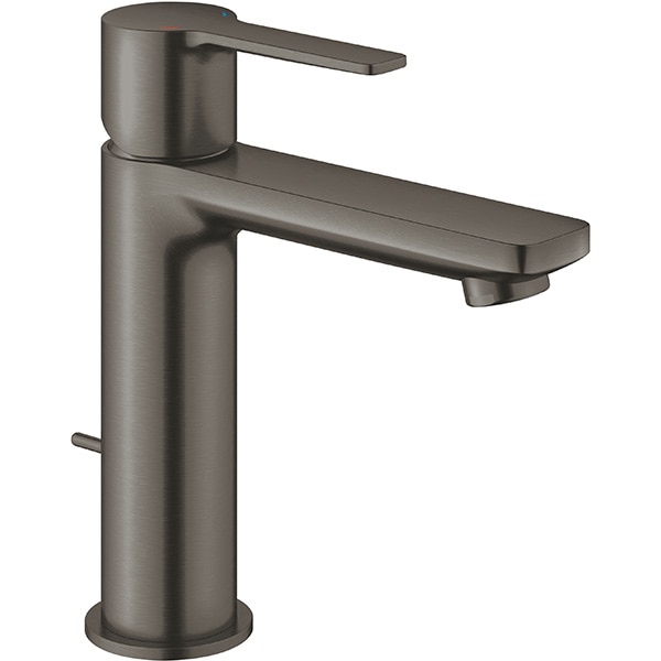 Baterie lavoar GROHE Linear 32114AL1, marimea S, alama, gri antracit