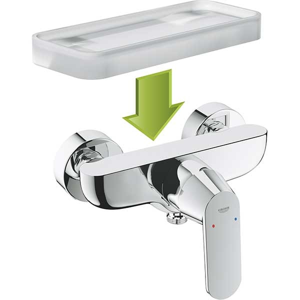 Baterie dus GROHE EuroSmart Cosmopolitan 32837000, metal, crom