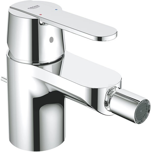 Baterie bideu GROHE Get 32885000, marimea S, metal, argintiu
