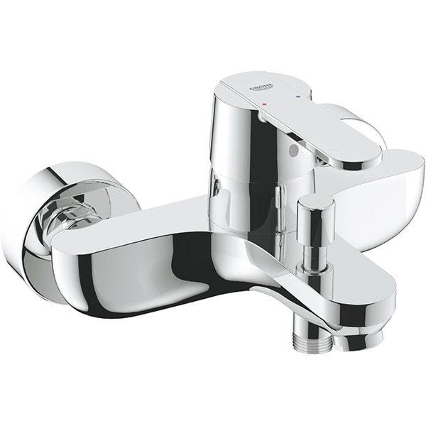 Baterie cada-dus GROHE Get 32887000, alama, argintiu