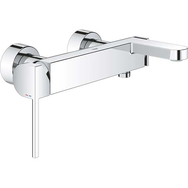 Baterie cada-dus GROHE Plus 33553003, metal, crom