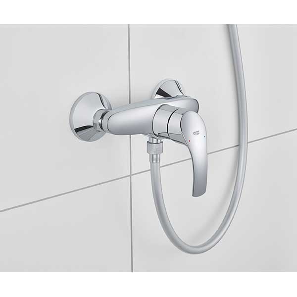 Baterie dus GROHE EuroSmart 33555002, metal, crom