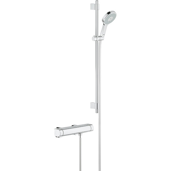 Set baterie dus GROHE Grohtherm 2000 34482001, termostat, 4 functii, crom