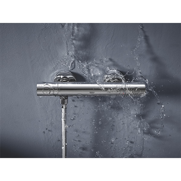 Baterie dus GROHE Precision Get 34773000, termostat, alama, argintiu