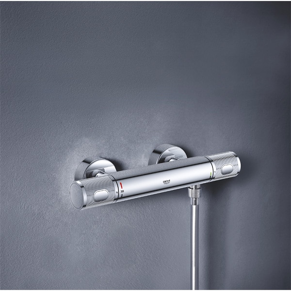 Baterie dus GROHE Precision Feel 34790000, termostat, alama, argintiu
