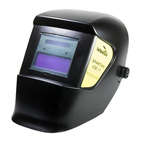 Masca de sudura INTENSIV Spartan 11, cristale lichide, negru