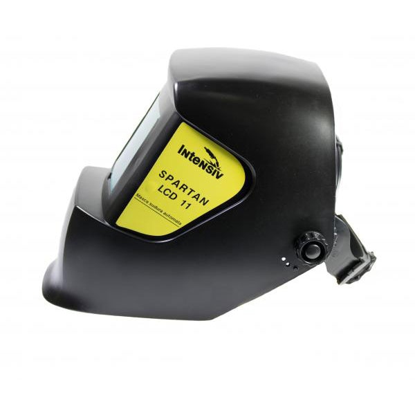Masca de sudura INTENSIV Spartan 11, cristale lichide, negru