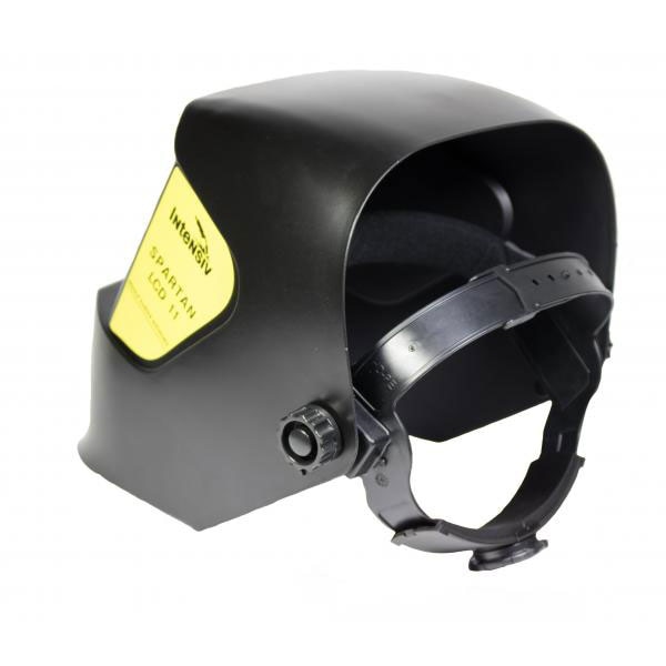 Masca de sudura INTENSIV Spartan 11, cristale lichide, negru