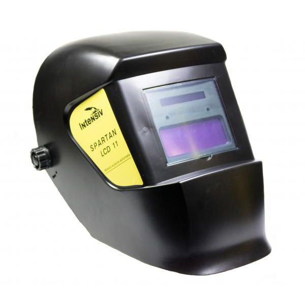 Masca de sudura INTENSIV Spartan 11, cristale lichide, negru