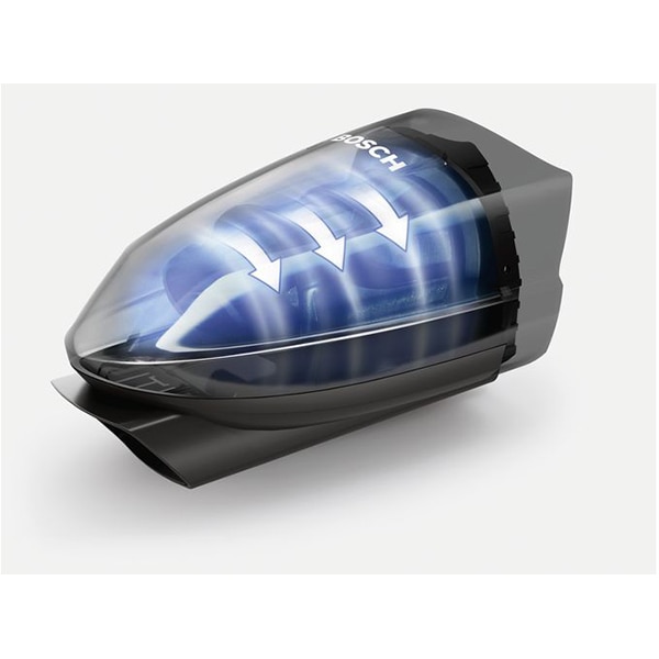 Aspirator vertical BOSCH Readyy'y 20Vmax BCHF2MX20, 0.4l, 18V, autonomie max 44 min, EasyClean, albastru