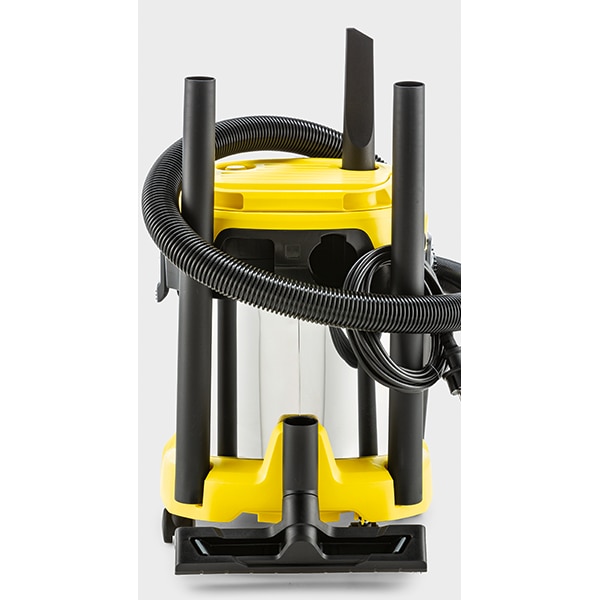 Aspirator cu sac KARCHER WD 2 1.628-050.0, 15l, 1000W, galben-argintiu