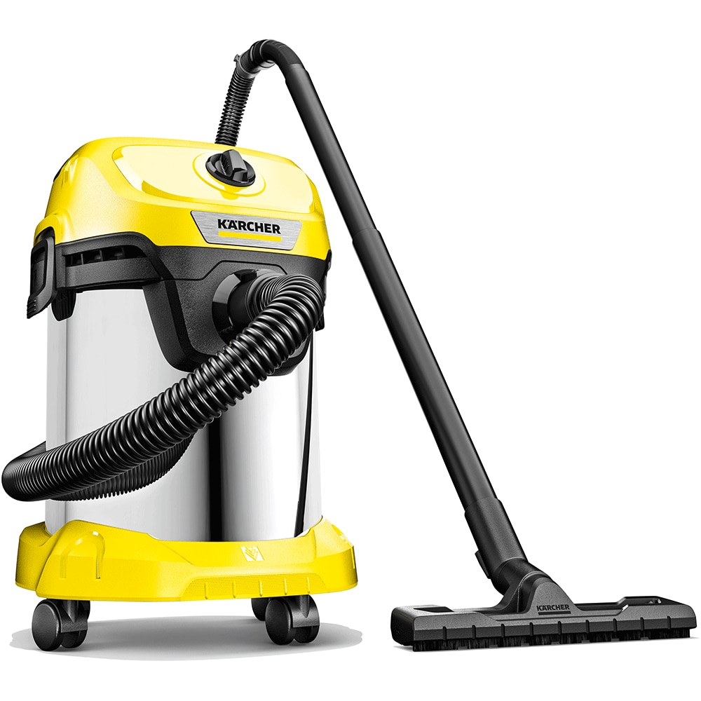 Aspirator fara sac KARCHER WD 3 S V-17/4/20, 17l, 1000W, 75dB, galben