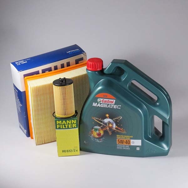 Kit schimb ulei CASTROL Magnatec 5W40, Opel Corsa E 1.2 i, 70CP, 2014-Prezent
