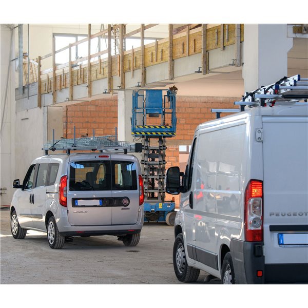 Bare transversale MENABO Professional, Volkswagen Caddy (2K) Life/Maxi/Van, 2015-Prezent, 125 cm