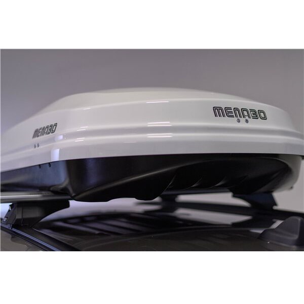 Cutie portbagaj MENABO Diamond Duo 450, 450l, alb
