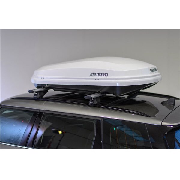 Cutie portbagaj MENABO Diamond Duo 450, 450l, alb