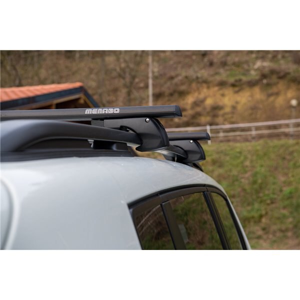 Bare transversale MENABO Sherman Black, Chevrolet Cruze Station Wagon, 2008-2016, 120 cm