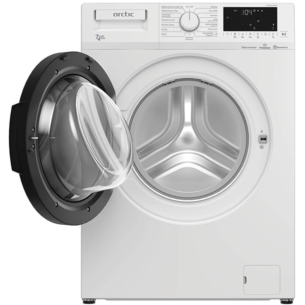 Masina de spalat rufe frontala cu uscator ARCTIC APLWD741262WST, 7/4 kg, 1200rpm, Clasa D/E, alb