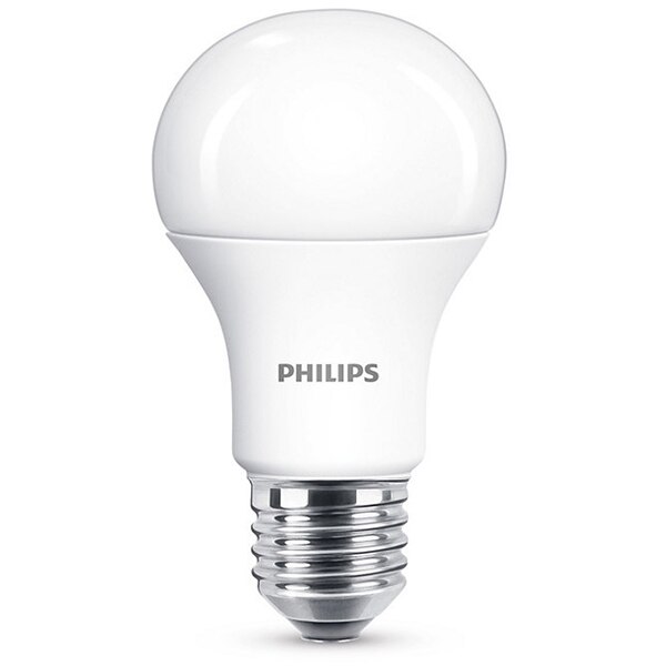 Set 2 becuri LED PHILIPS 8718696586099, E27, 13W, lumina calda