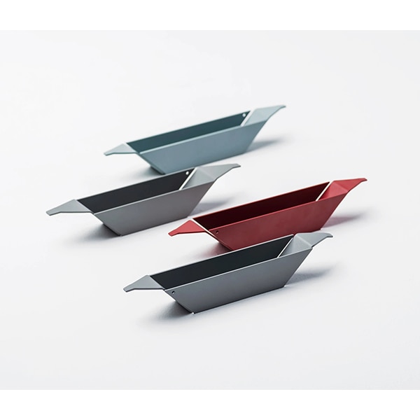 Suport instrumente de scris SPIN Boat Organiser, rosu