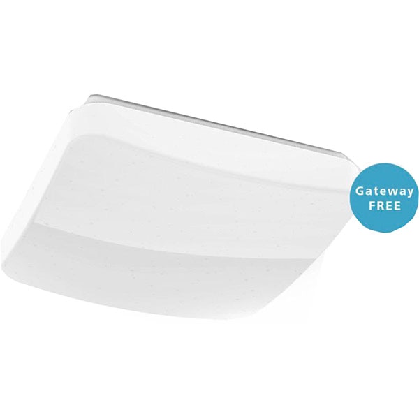 Plafoniera LED Smart HAMA 176546, 10W, 1500lm, Wi-Fi, lumina variabila, alb