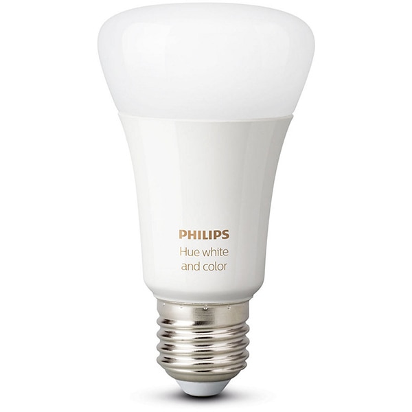 Bec LED Smart PHILIPS Hue 8720169364066, E27, 8W, 1100lm, lumina variabila