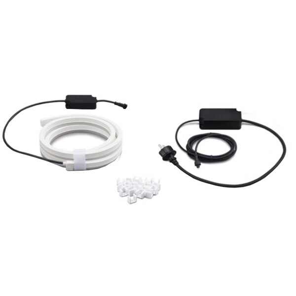 Banda LED exterior Smart PHILIPS Hue 8718699709853, ZigBee Light Link, RGB, 37.5W, 1650lm, 4.87m