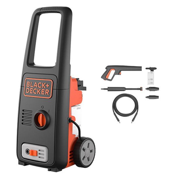 Masina de spalat cu presiune BLACK & DECKER BXPW1500E, 1500W, 120bar, 390l/h, furtun 6m