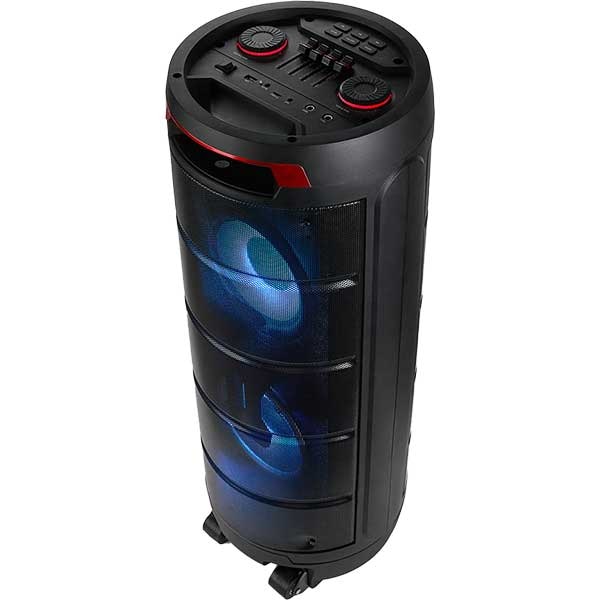 Boxa portabila E-BODA Party 200 Pro Maxi, Bluetooth, USB, Radio FM, negru