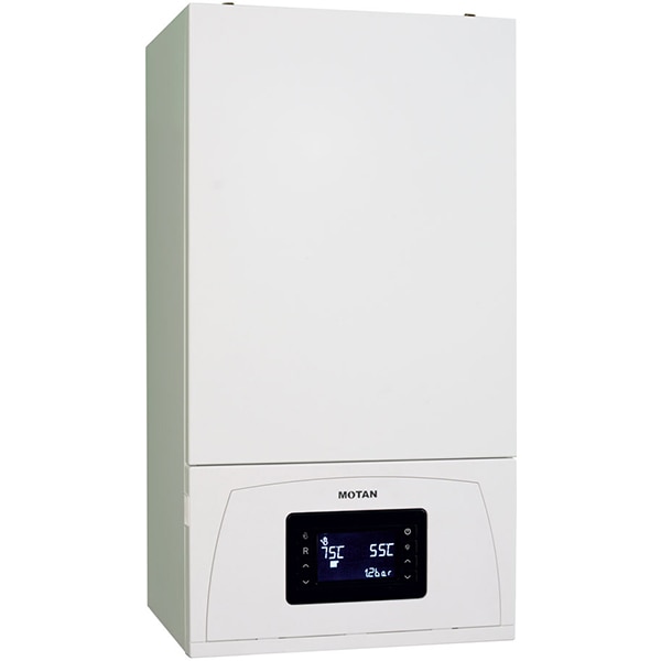 Centrala termica pe gaz in condensare MOTAN Condens 100, 25 kW, alb