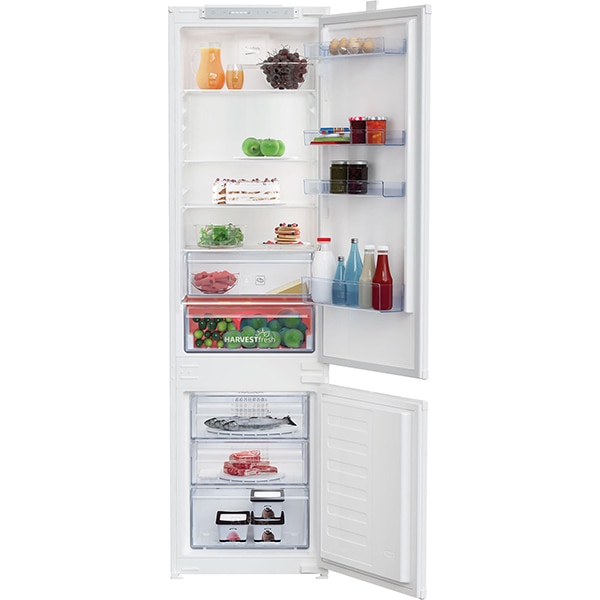 Combina frigorifica incorporabila BEKO BCHA306E4SN, No Frost Freezer, 289 l, H 193.5 cm, Clasa E