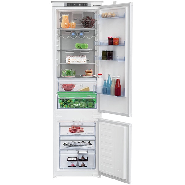 Combina frigorifica incorporabila BEKO BCNA306E4SN, NeoFrost, 284 l, H 193.5 cm, Clasa E