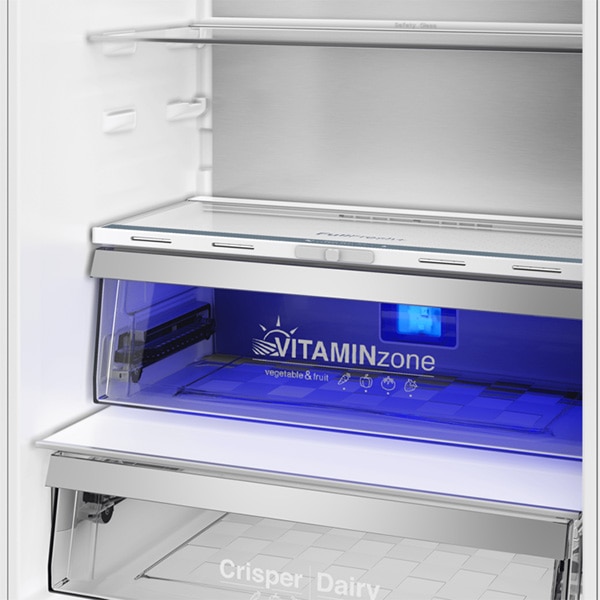 Combina frigorifica incorporabila GRUNDIG GKNI6950FHN, No Frost, 370 l, H 194 cm, Clasa D, HomeWhiz