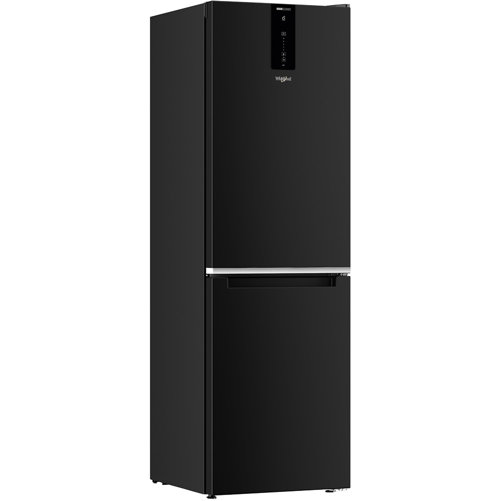 Combina frigorifica WHIRLPOOL W7X 82O K, Total No Frost, 335 l, H 191 cm, Clasa E, negru