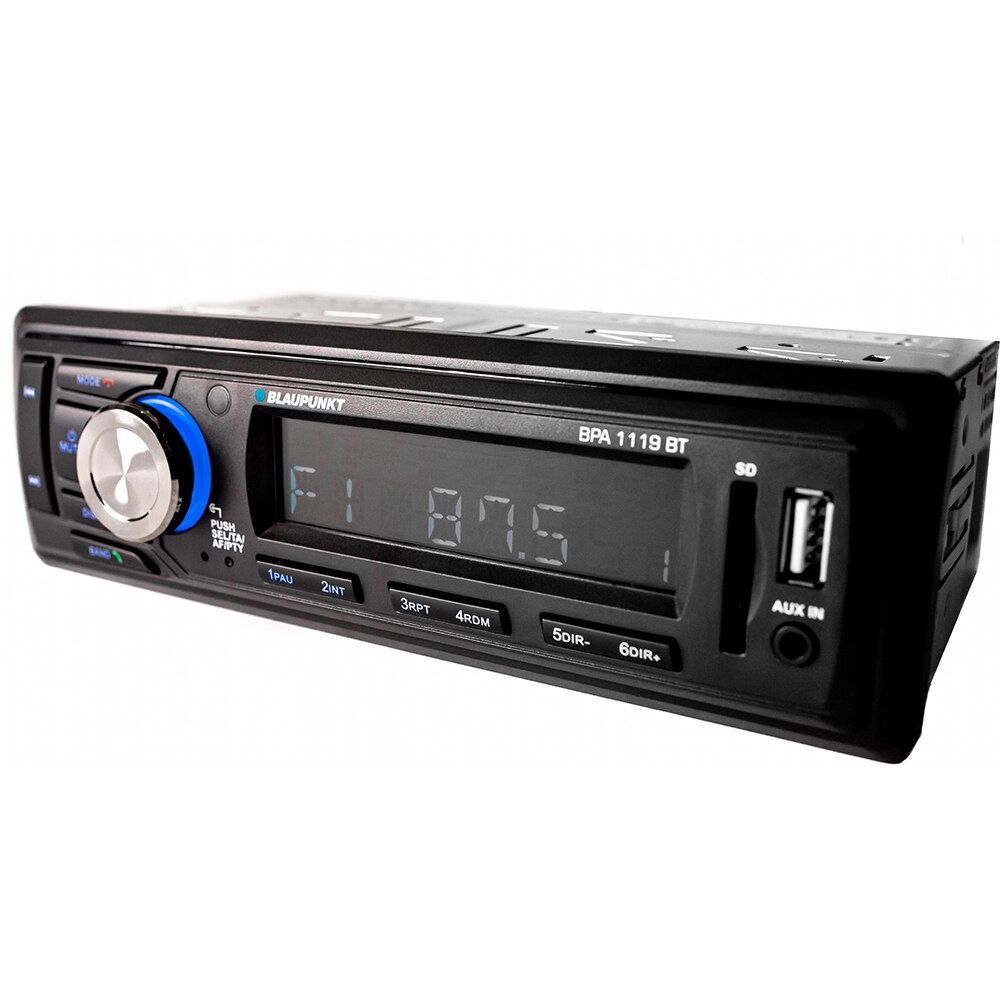 Player auto BLAUPUNKT BPA1119BT, 4 x 20W, Bluetooth, USB, FM