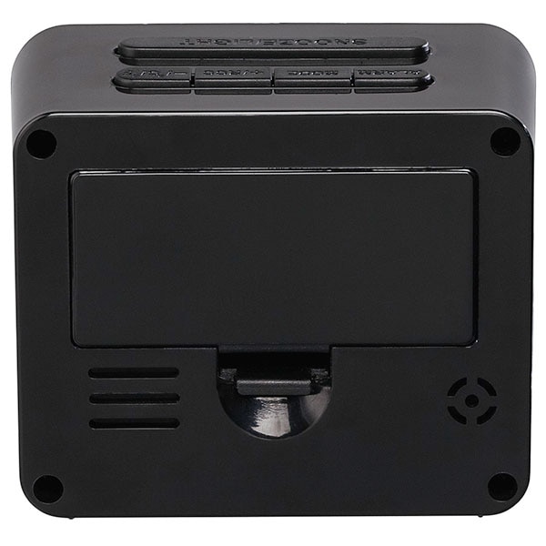 Ceas cu alarma HAMA Cube 00186304, DCF radio, negru