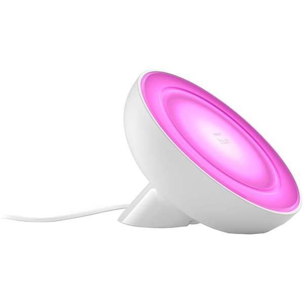 Lampa de birou smart PHILIPS Hue 8718699770983, 7.1W, 500lm, lumina RGB, alb