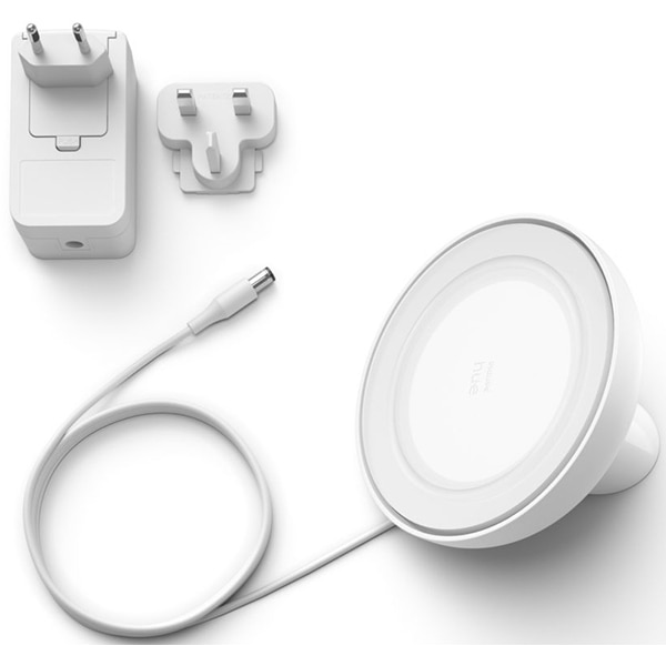 Lampa de birou smart PHILIPS Hue 8718699770983, 7.1W, 500lm, lumina RGB, alb