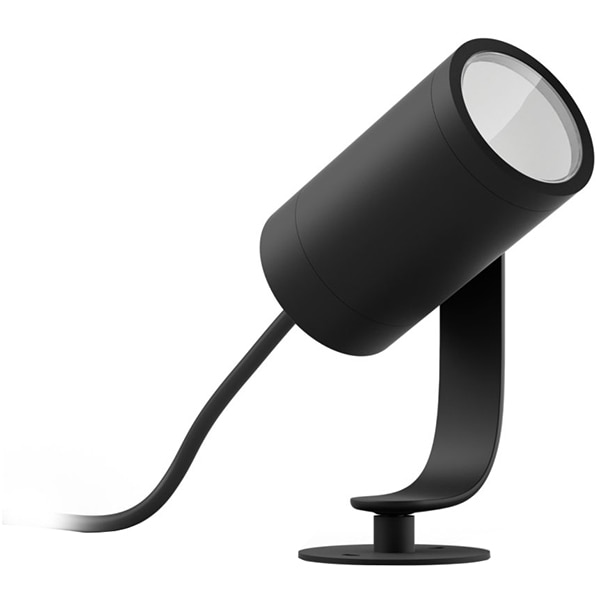 Proiector LED smart PHILIPS Hue 8718696169087, 8W, 600lm, IP65, RGB, negru