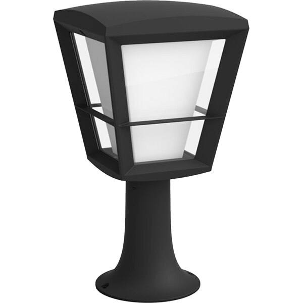 Stalp iluminat smart PHILIPS Hue 8718696170595, 15W, 1150lm, IP44, RGB, negru