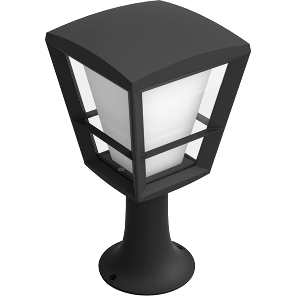 Stalp iluminat smart PHILIPS Hue 8718696170595, 15W, 1150lm, IP44, RGB, negru