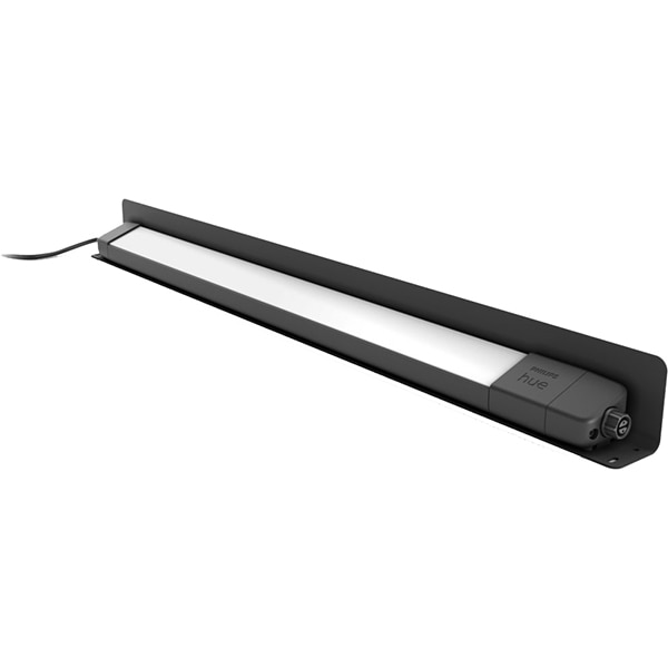 Spot liniar LED smart PHILIPS HUE 8718696174425, 20W, 1400lm, IP65, RGB, negru