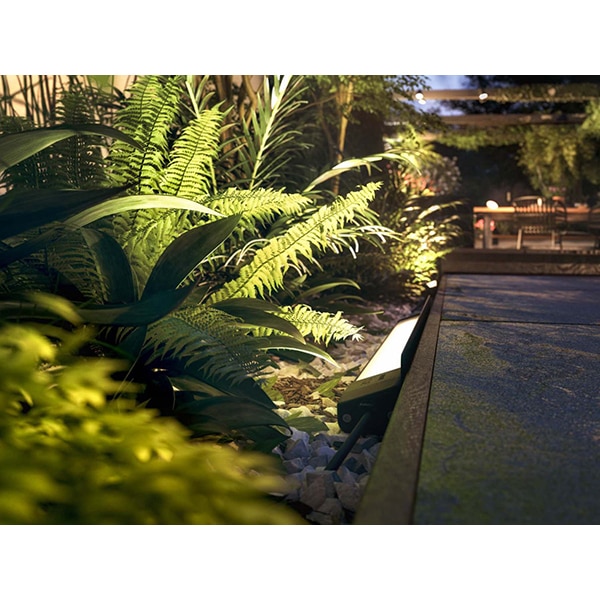 Spot liniar LED smart PHILIPS HUE 8718696174425, 20W, 1400lm, IP65, RGB, negru