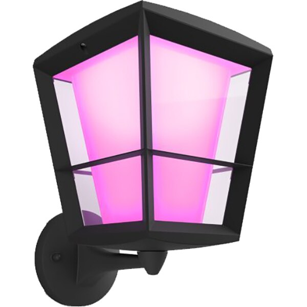 Aplica LED smart PHILIPS Hue 8718696170571, 15W, 1150lm, IP44, RGB, negru