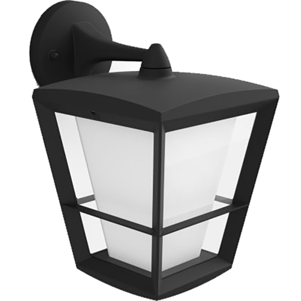 Aplica LED smart PHILIPS Hue 8718696170588, 15W, 1150lm, IP44, RGB, negru