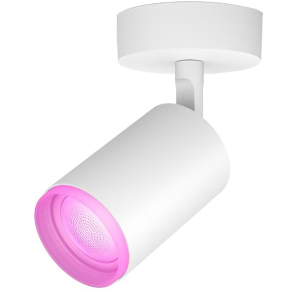 Spot LED smart PHILIPS Hue 8718696171493, 5.7W, 350lm, IP20, RGB, alb